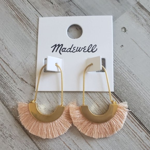 Madewell | NWT Arc Wire Fringe Earrings - Picture 4 of 9